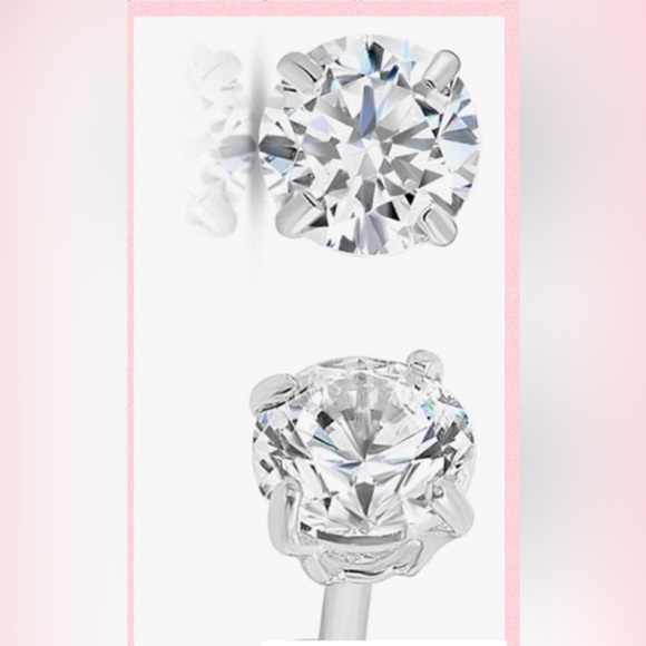 NEW - Cherished Moments Children's Sterling Silver Earrings - Picture 3 of 3